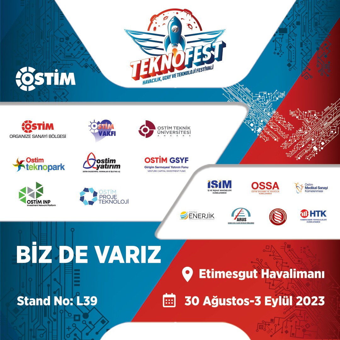 TEKNOFEST'TE BİZ DE VARIZ!