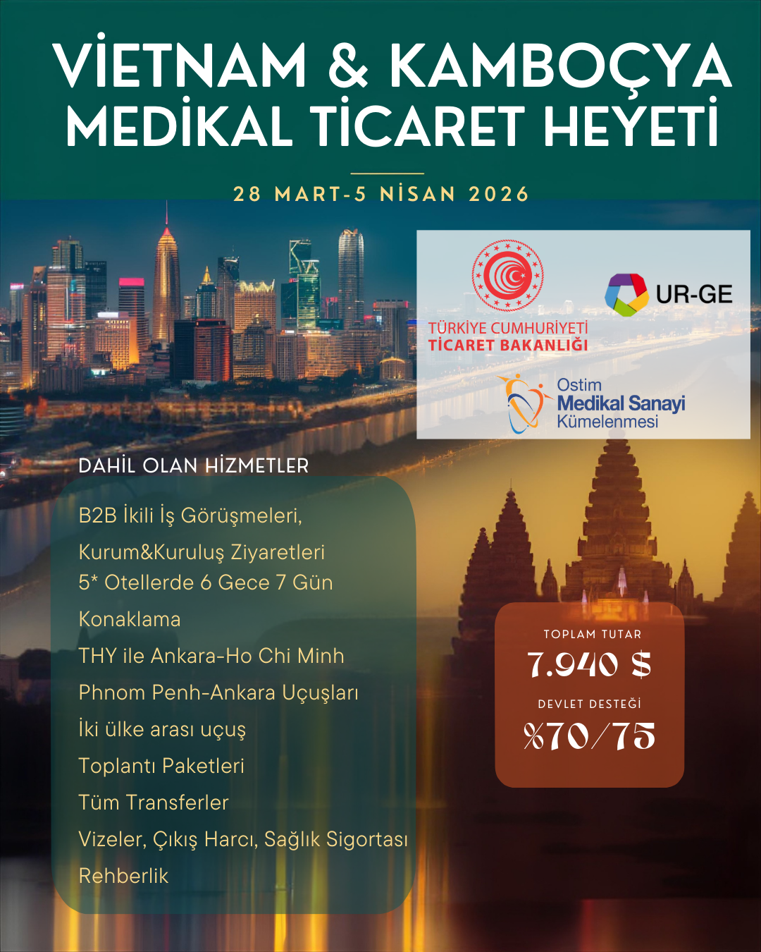 VİETNAM-KAMBOÇYA TİCARET HEYETİ
