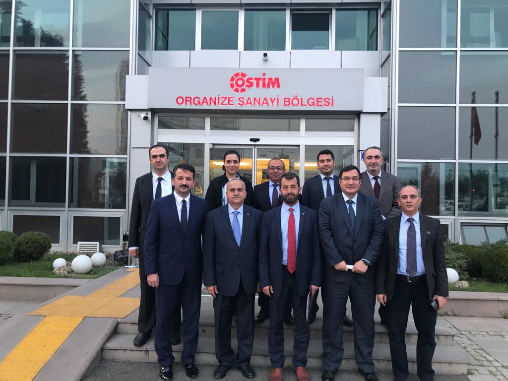 Ankara İl Sağlık Müdürü Prof. Dr. Özkan Ünal OSTİM ziyareti