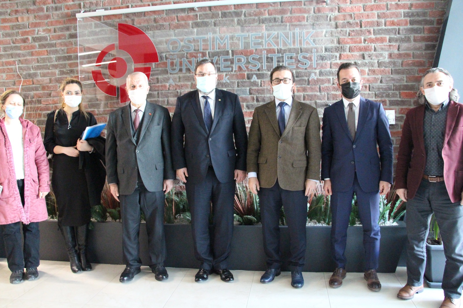 Ostim Teknik Üniversitesi Rektörü Prof. Dr. Sn. Murat Yülek'i Ziyaret Ettik