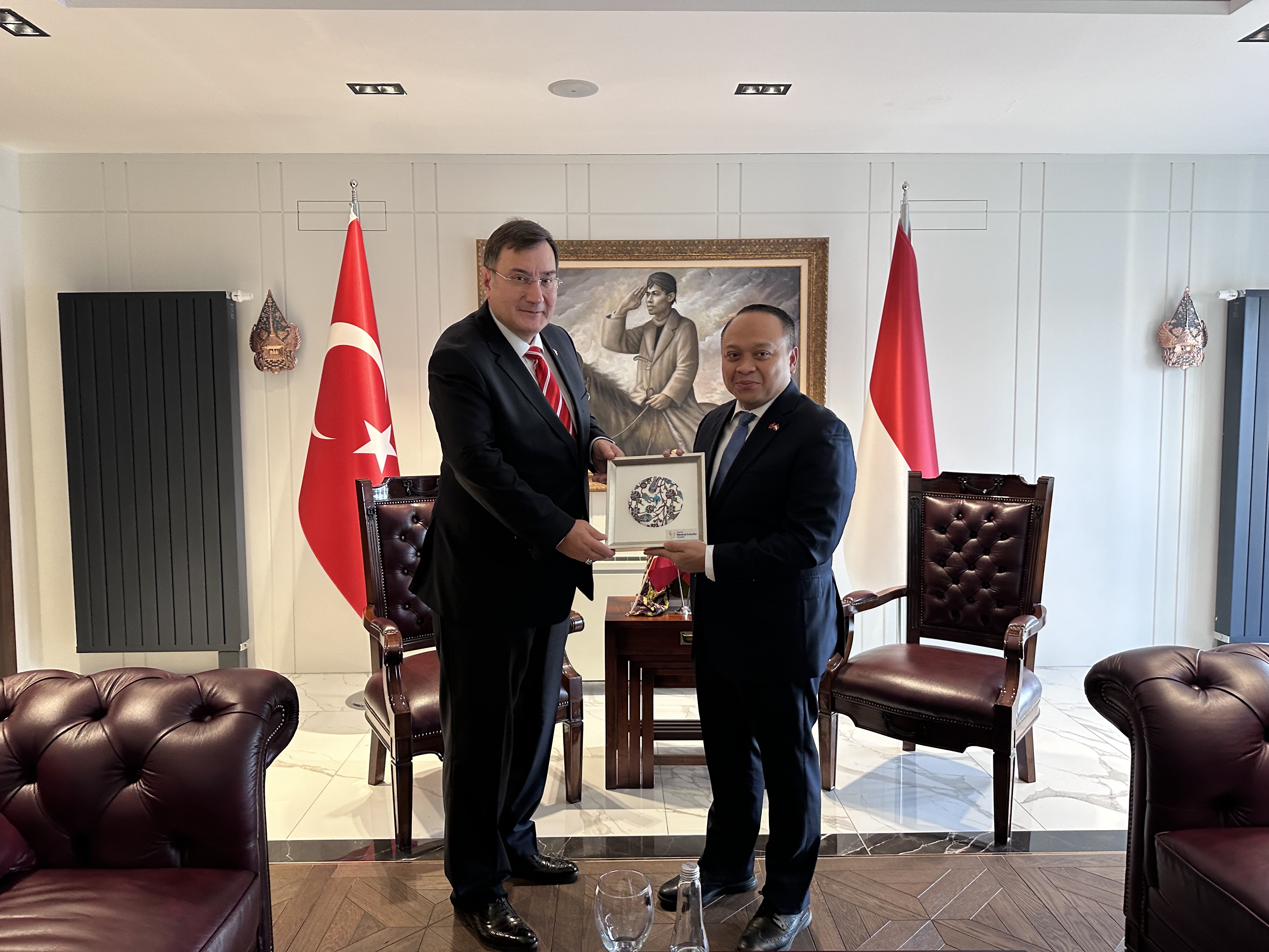 Endonezya Büyükelçisi'ni Ziyaret Ettik 