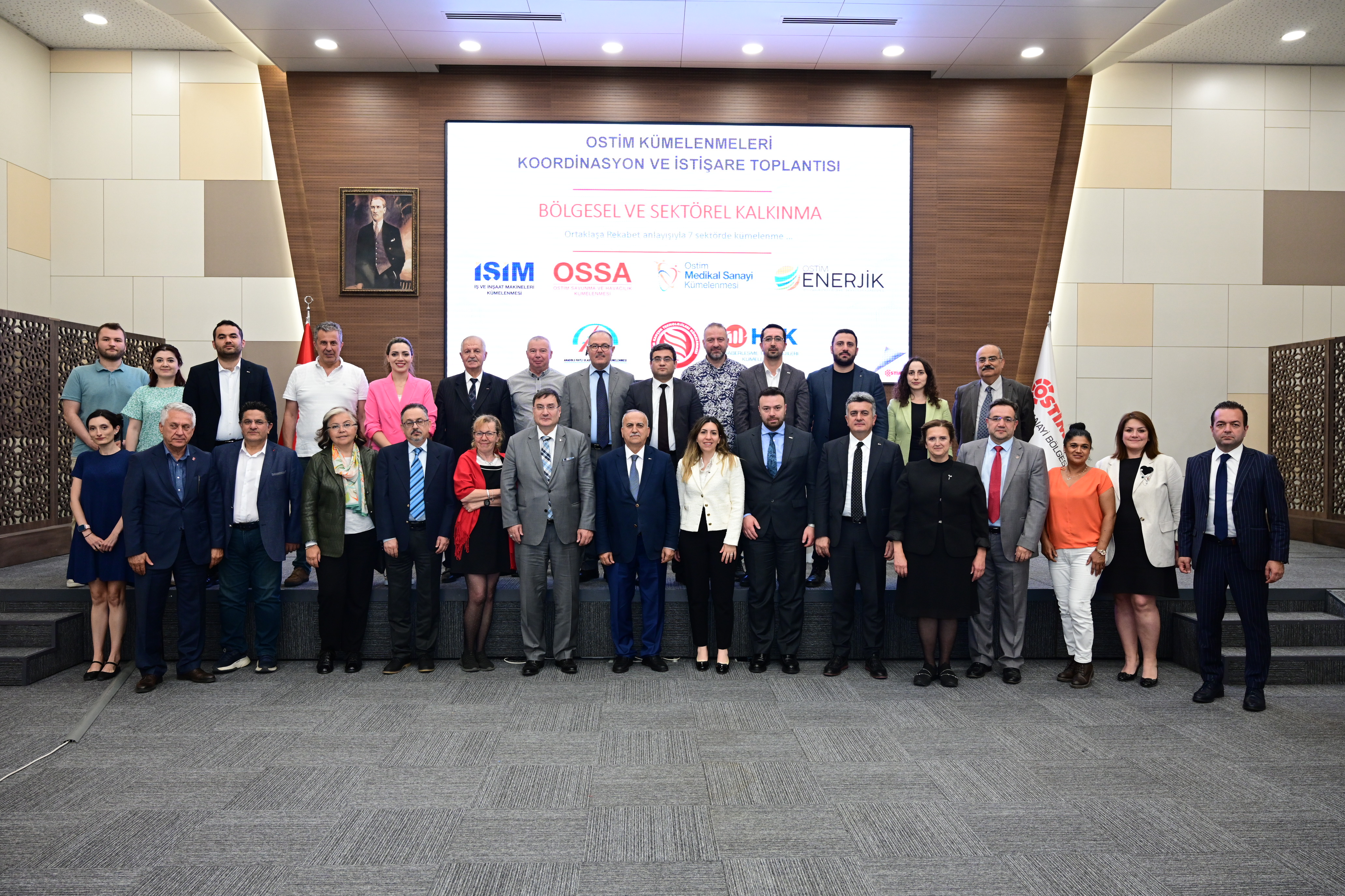 OSTİM Kümelenmeleri Koordinasyon Toplantısı Gerçekleştirildi 