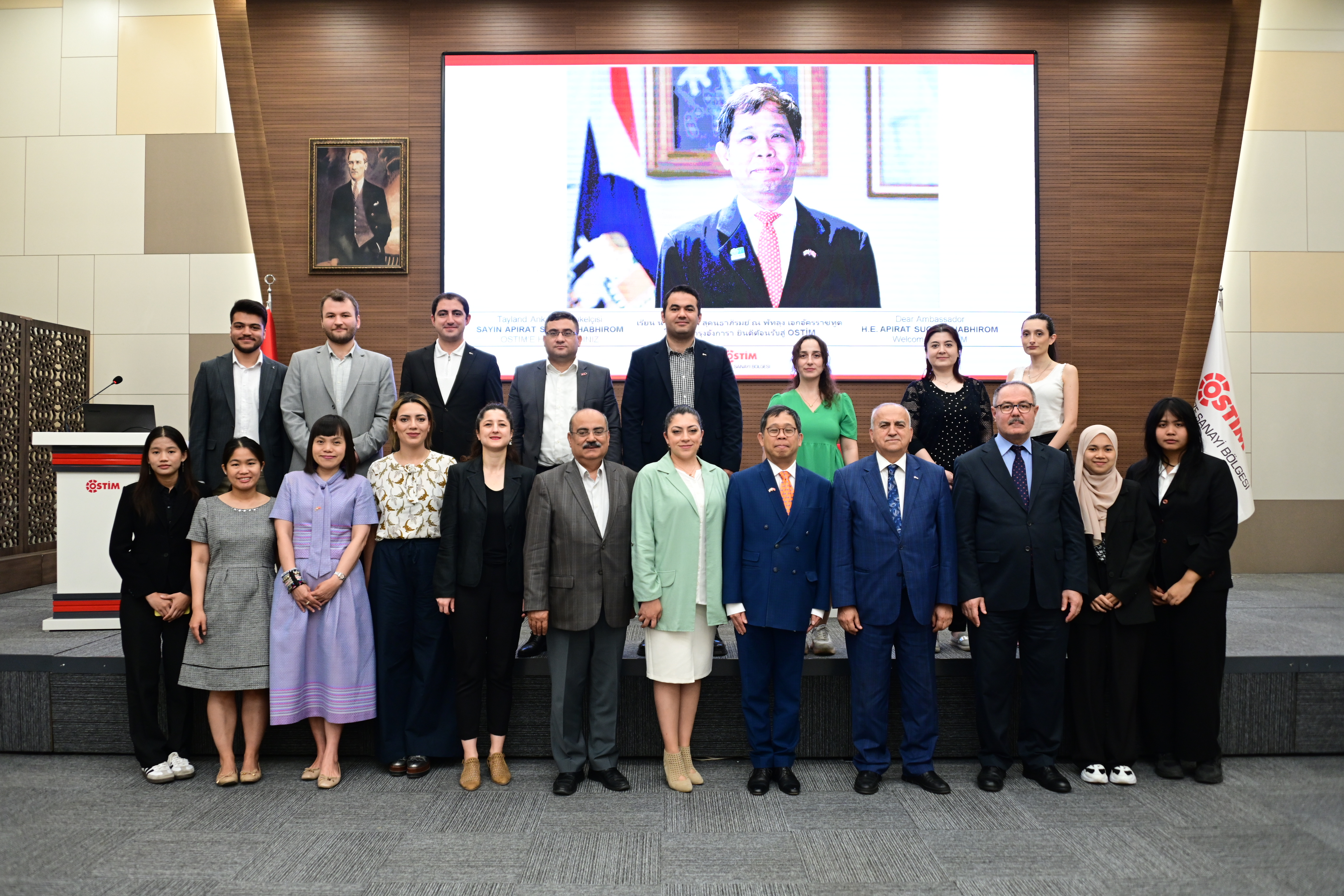 Tayland Büyükelçisi'nin Ziyareti 