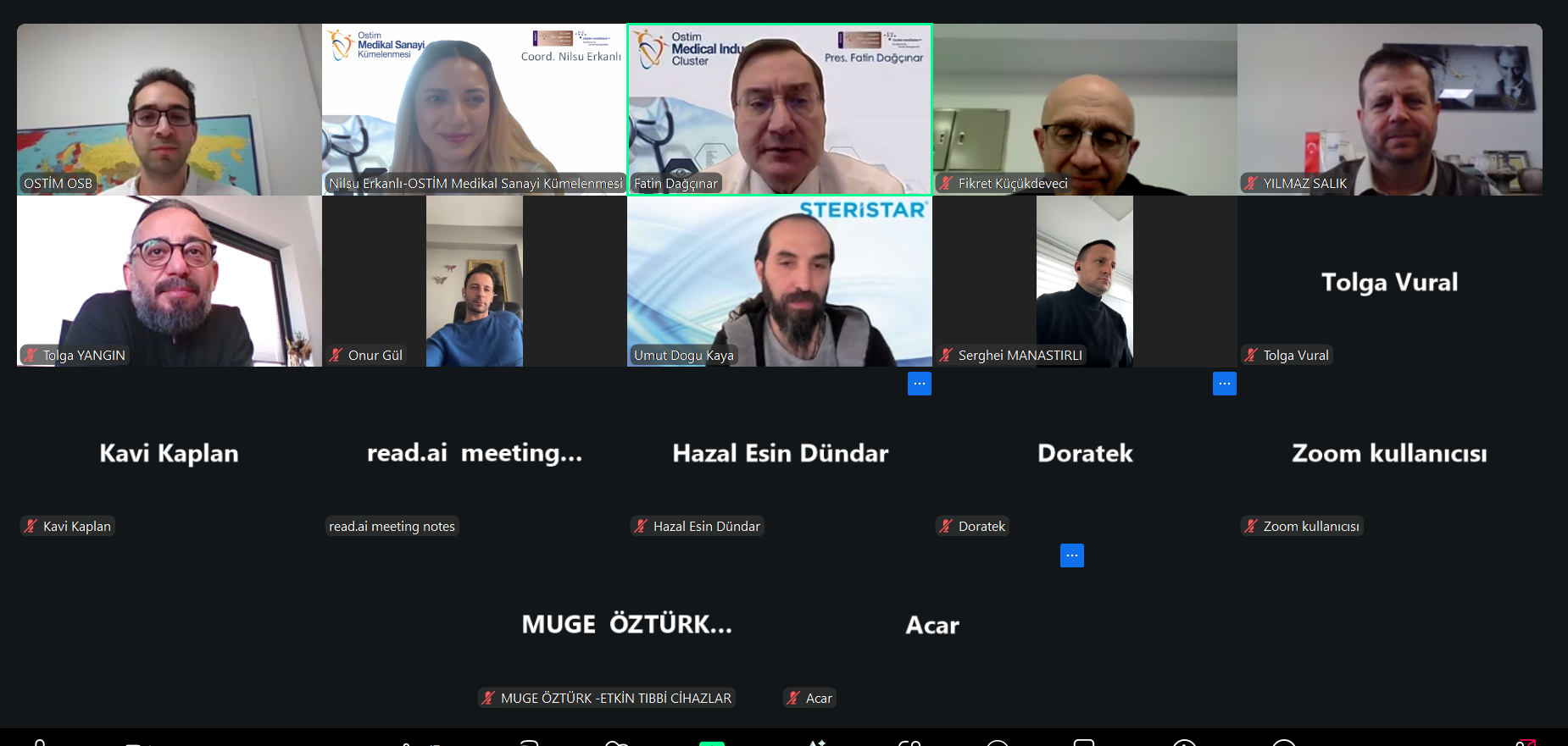 IV. UR-GE Projemiz Kapsamında Üyelerimizle Değerlendirme Toplantısı Gerçekleştirildi