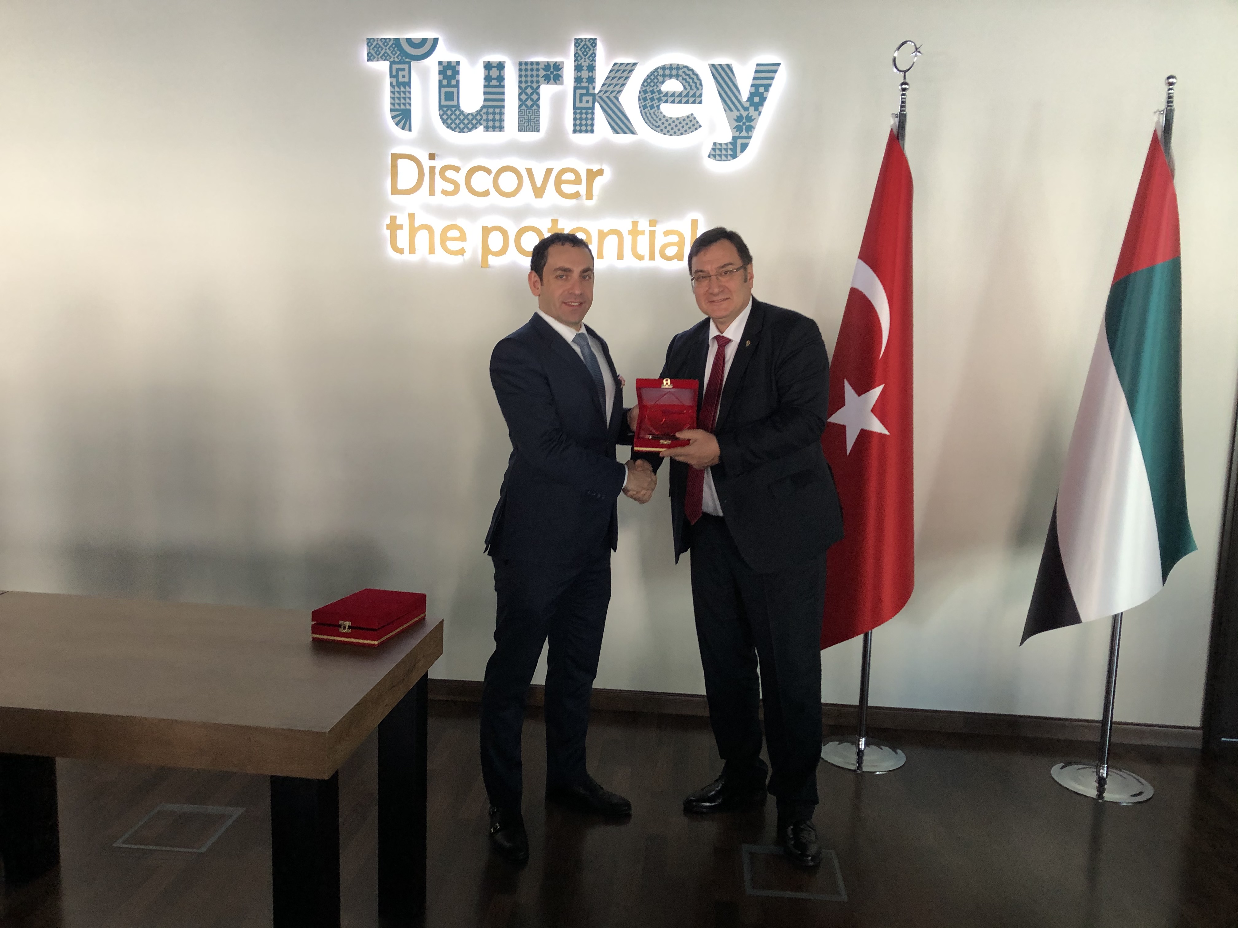 Ostim Medikal Sanayi Kümelenmesi Dubai Ticaret Ataşeliği'nde