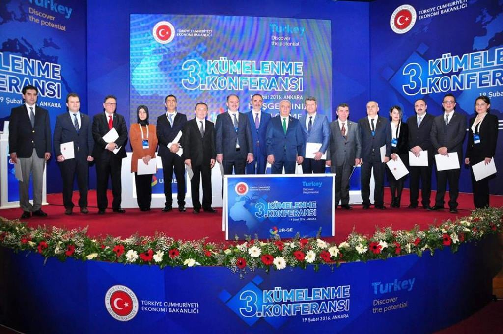 Uluslararası Rekabetçiliği Geliştirilmesi (URGE) Projelerinin Paylaşıldığı 3. ‪‎Kümelenme‬ Konferansı