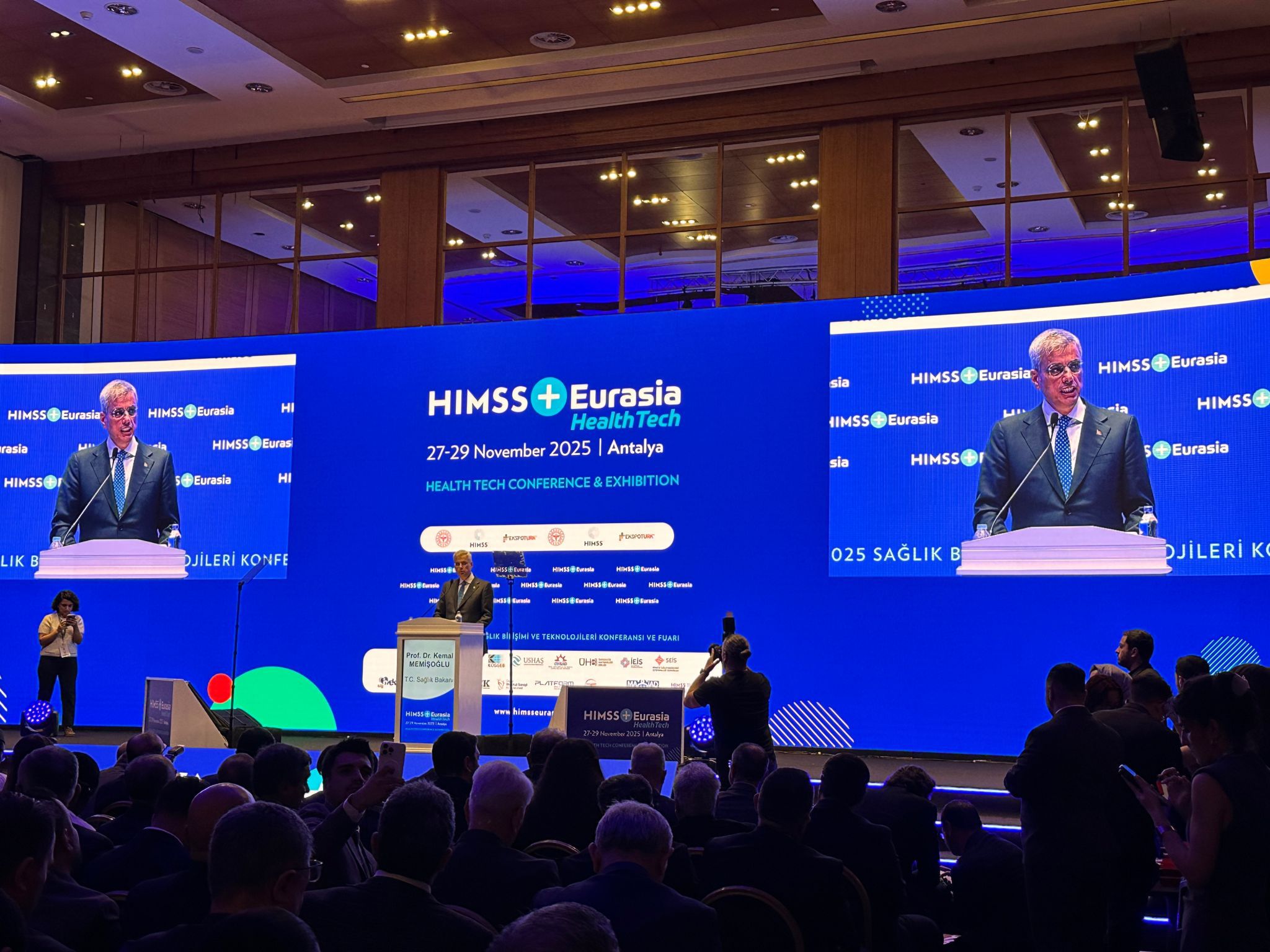 HIMSS Eurasia 2025 Açılış Programı 