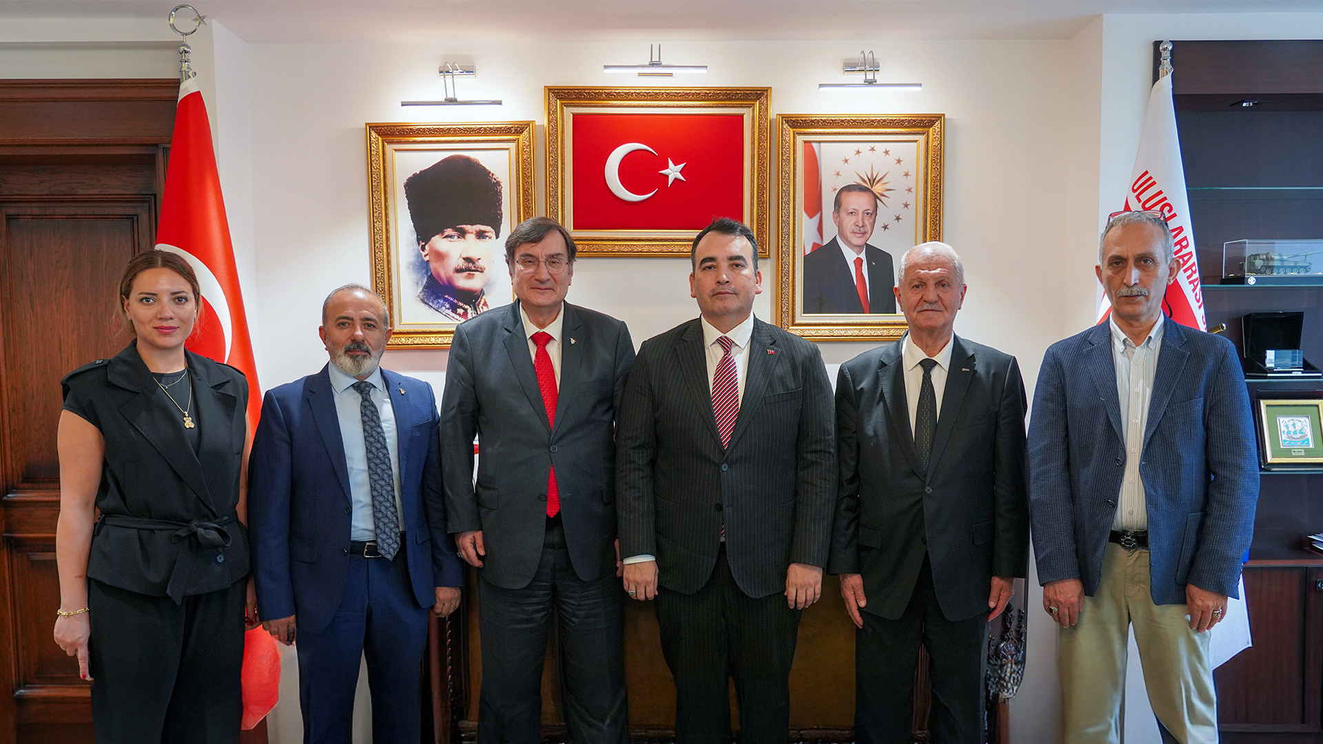 USHAŞ Genel Müdürü Av. Serdar Şenol’u Ziyaret Ettik