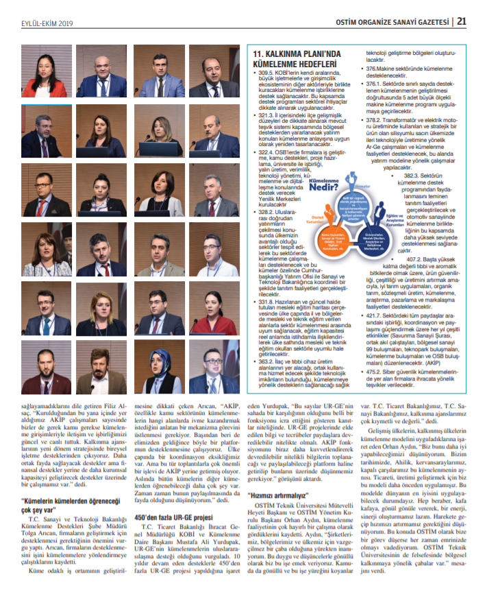 Basın'dan - Ostim Gazetesi 