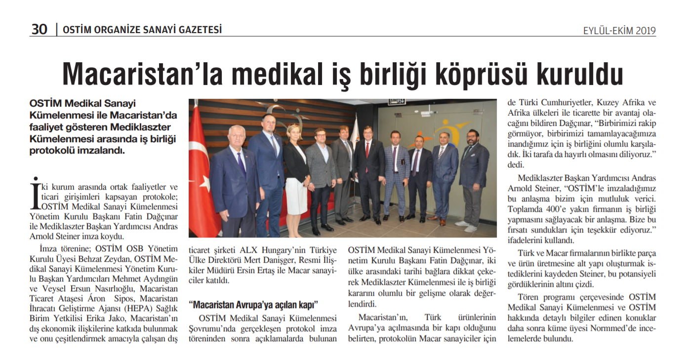 Basın'dan - Ostim Gazetesi 
