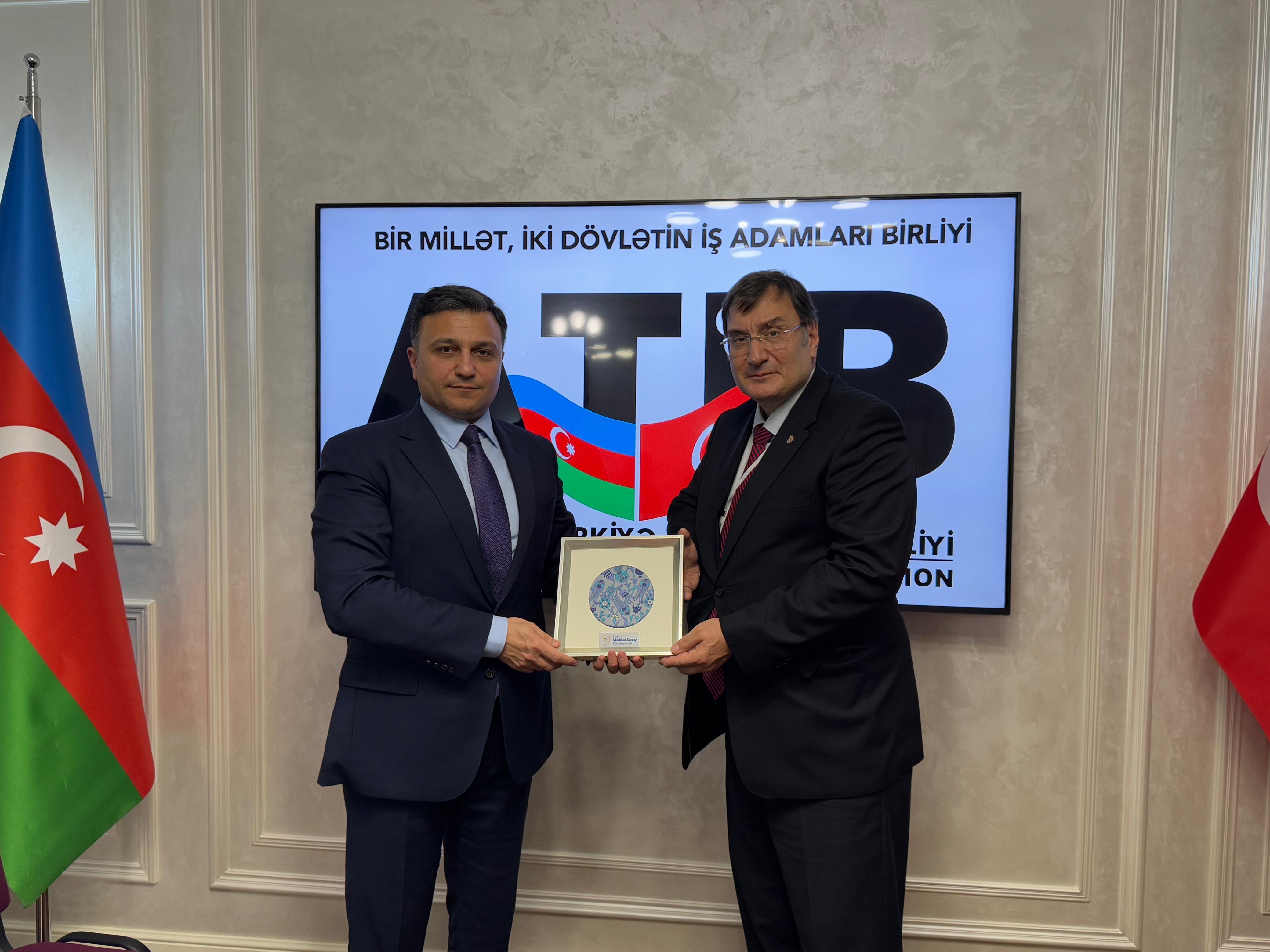 Azərbaycan-Türkiyə İş Adamları Birliyi (ATİB)'i Ziyaret Ettik 