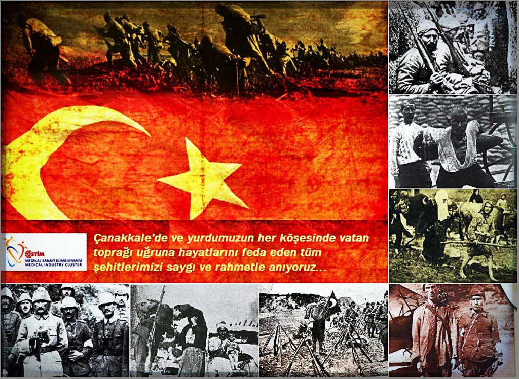 ÇANAKKALE ŞEHİTLERİMİZİ SAYGI VE RAHMETLE ANIYORUZ...