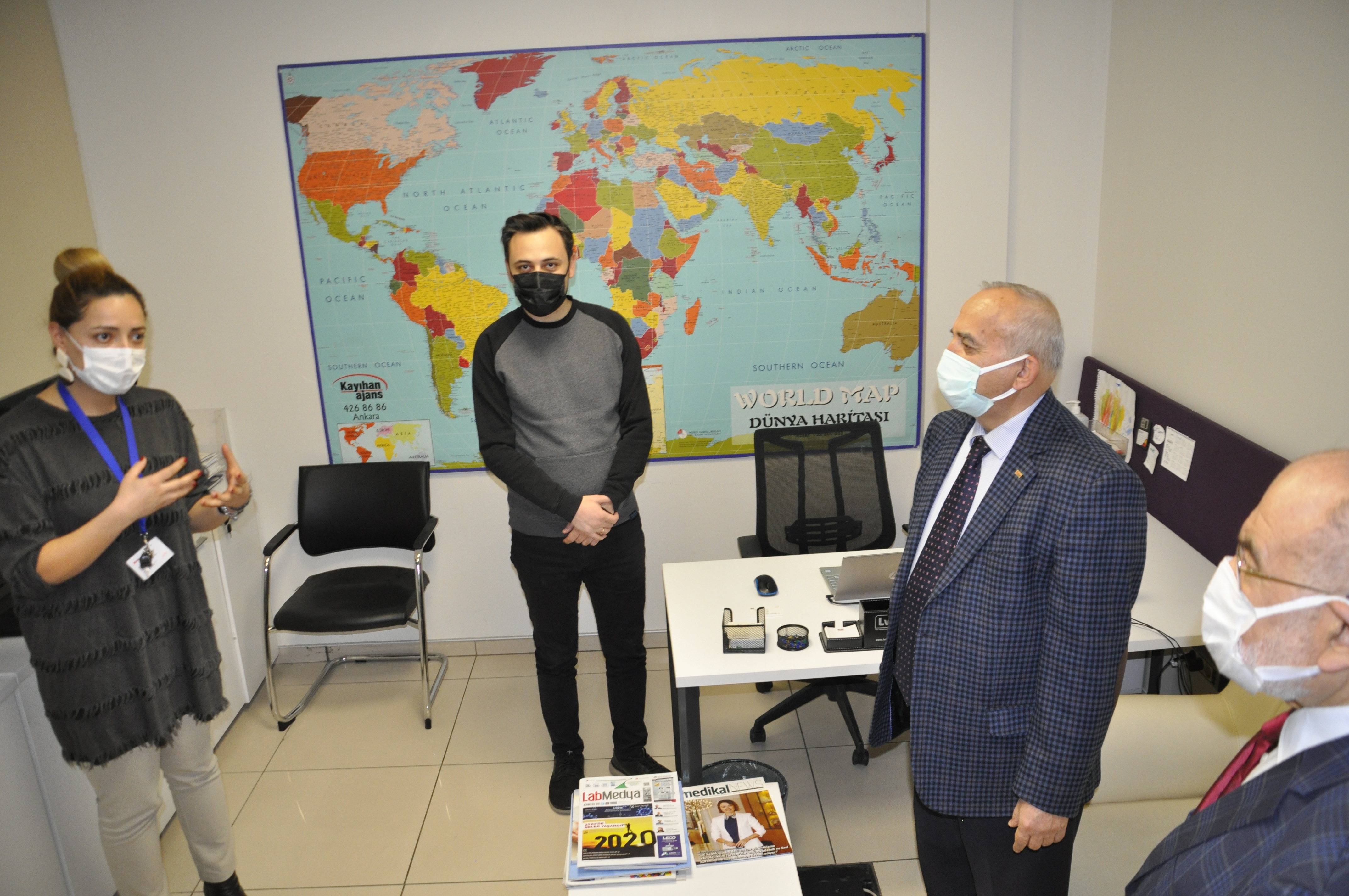 Saadet Partisi (SP) Genel Başkanı Temel Karamollaoğlu OSTİM Ziyareti