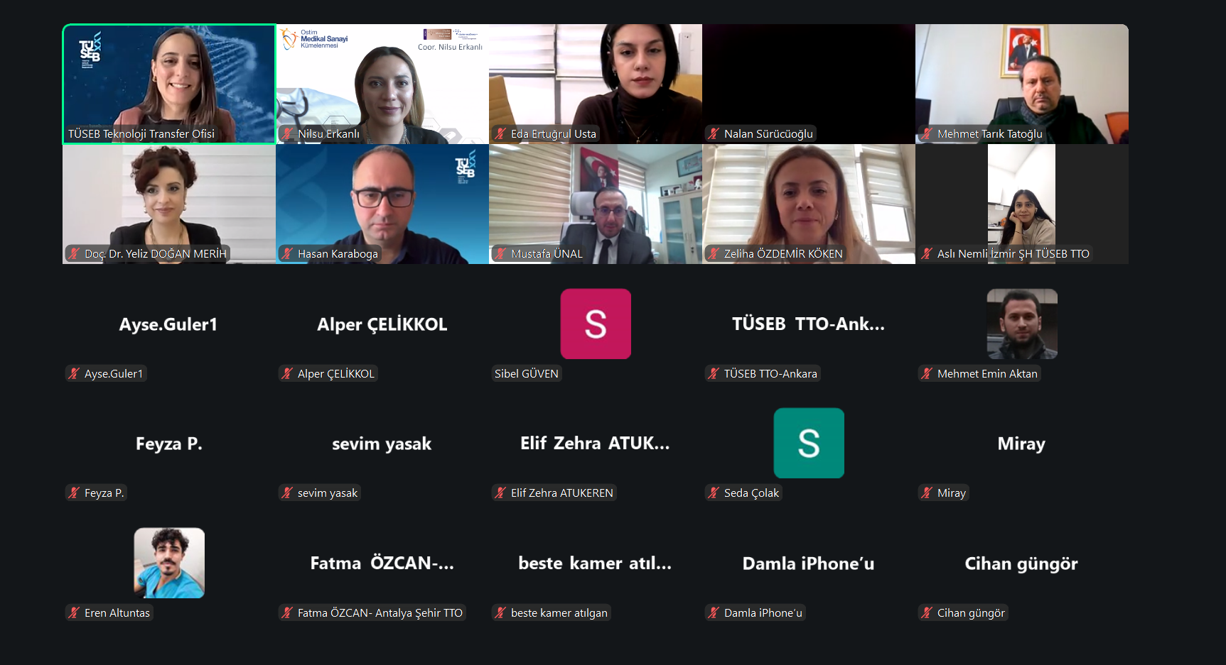 TÜSEB TTO Farkındalık Eğitimleri - Göztepe Prof. Dr. Süleyman Yalçın ve İstanbul Prof. Dr. Cemil Taşçıoğlu Şehir Hastaneleri 
