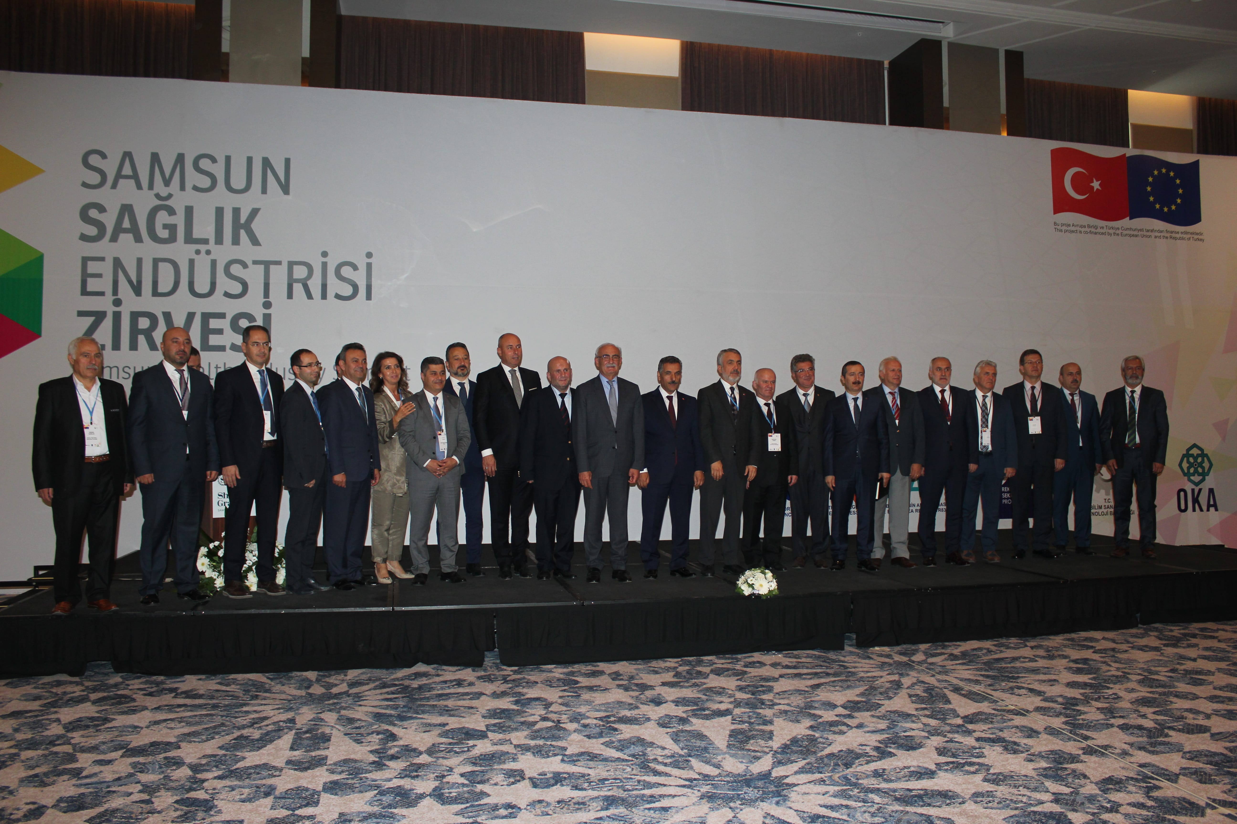 Ostim Medikal Sanayi Kümelenmesi, Samsun Sağlık Endüstrisi Zirvesi'ni Ziyaret Etti