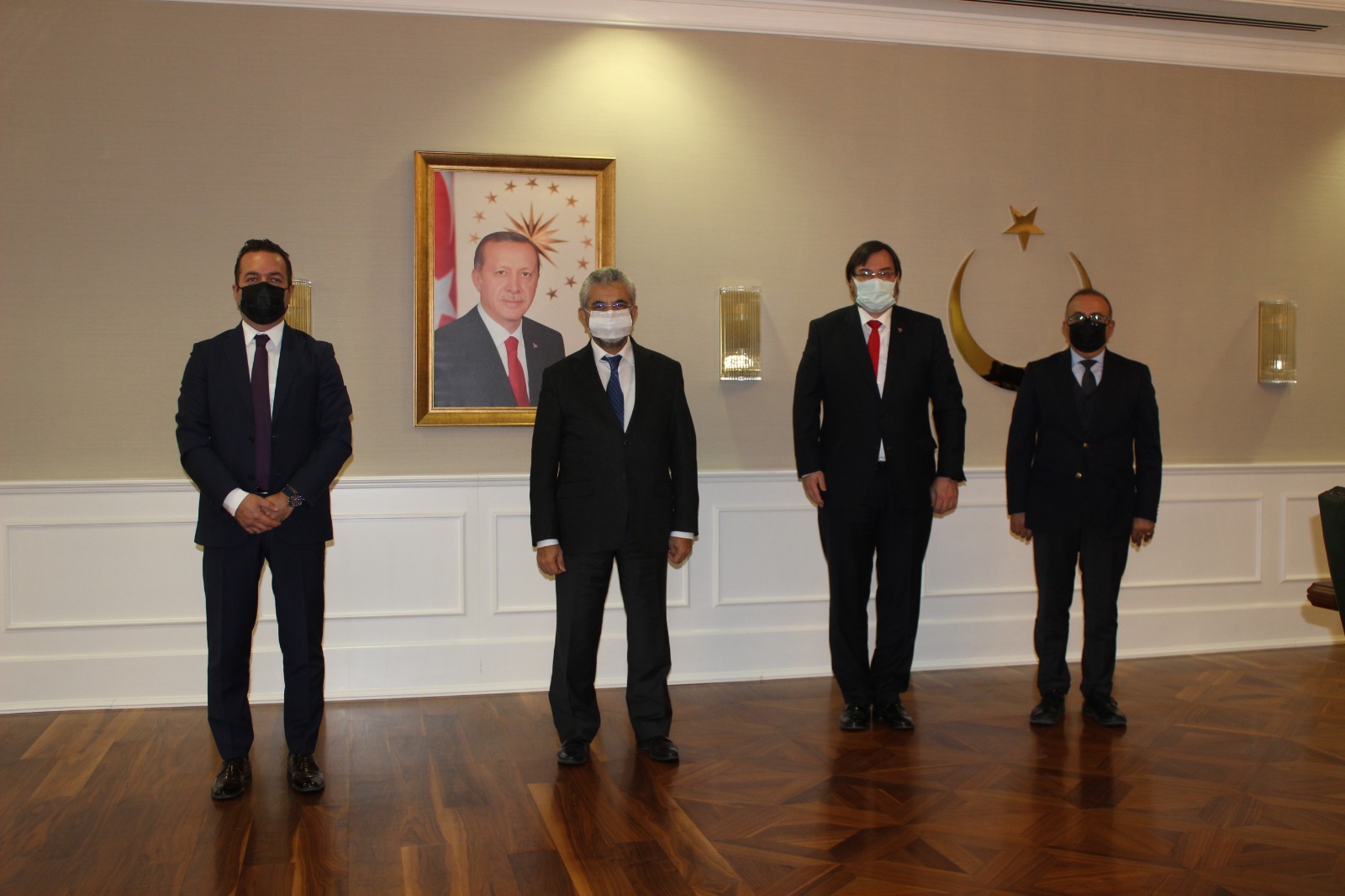 Kümelenmemizden Sağlık Bakan Yardımcısı Prof. Dr. Sabahattin Aydın'a Ziyaret