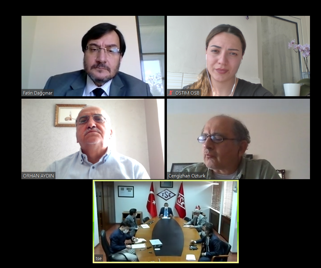 TSE Başkanı Prof. Dr. Adem Şahin ile Online Toplantımızı Gerçekleştirdik!..