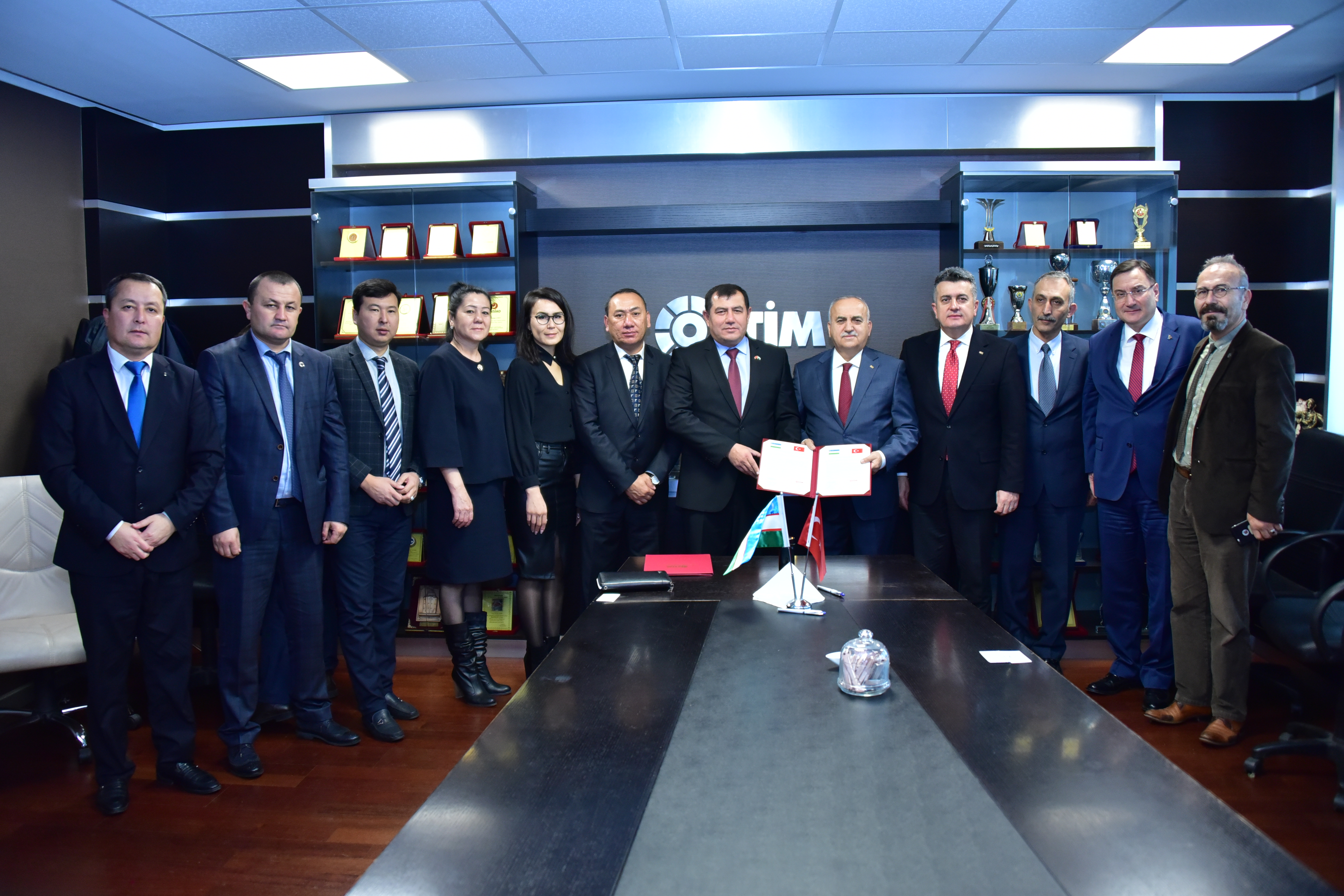 OSTİM ve Özbekistan Heyeti Arasında İşbirliği Protokolü İmzalandı
