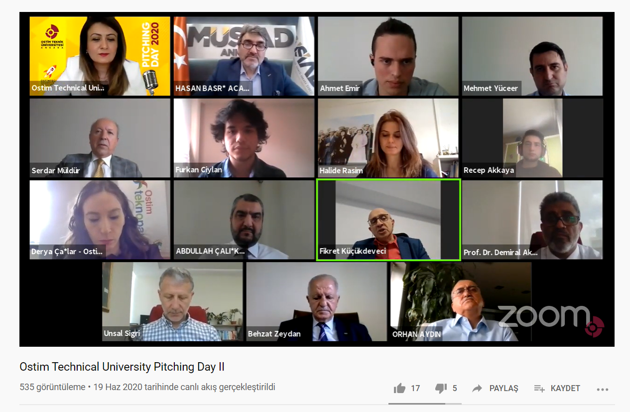 OSTİM TEKNİK ÜNİVERSİTESİ Pitching Day Gerçekleştirildi!..