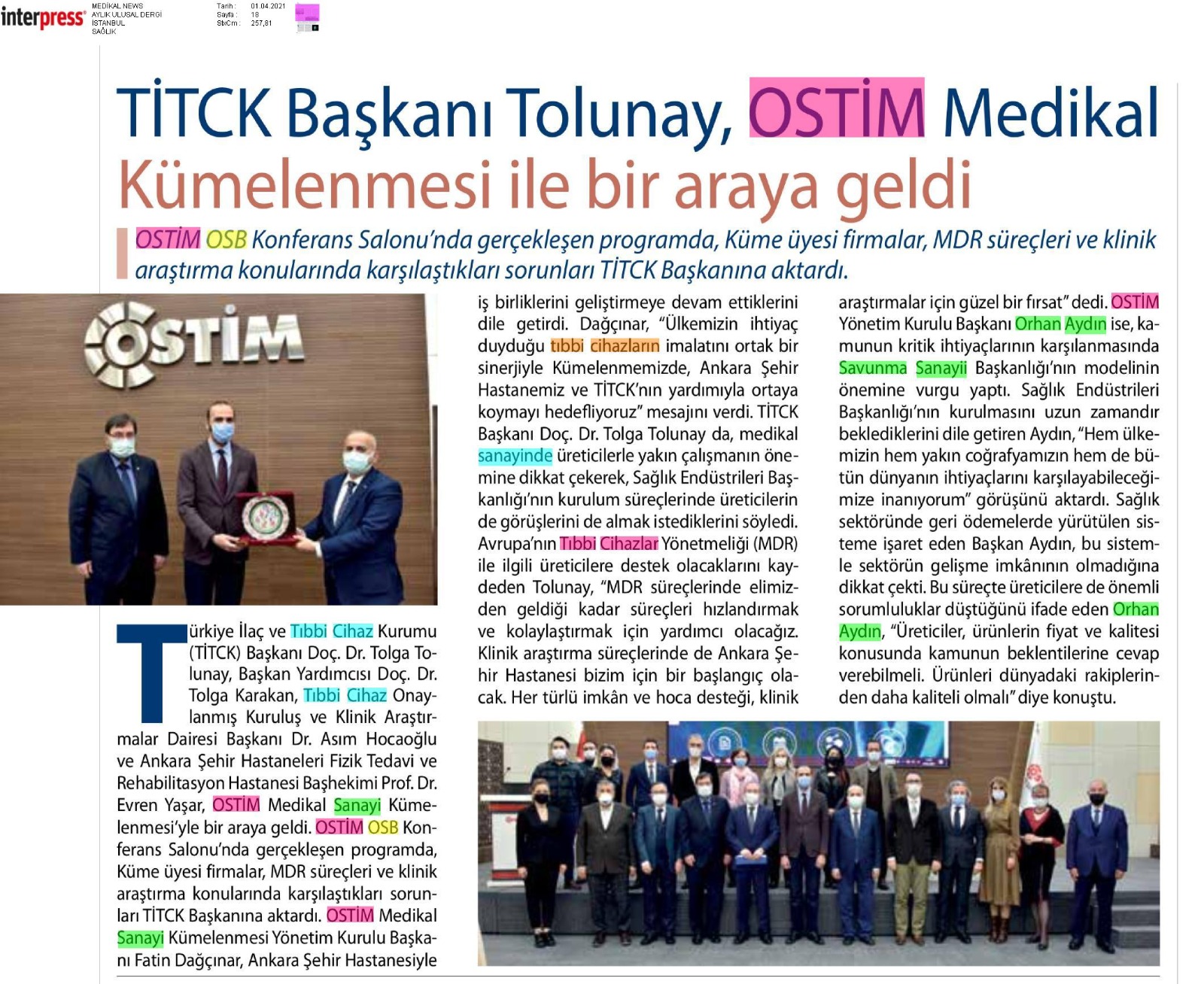 Basın'dan