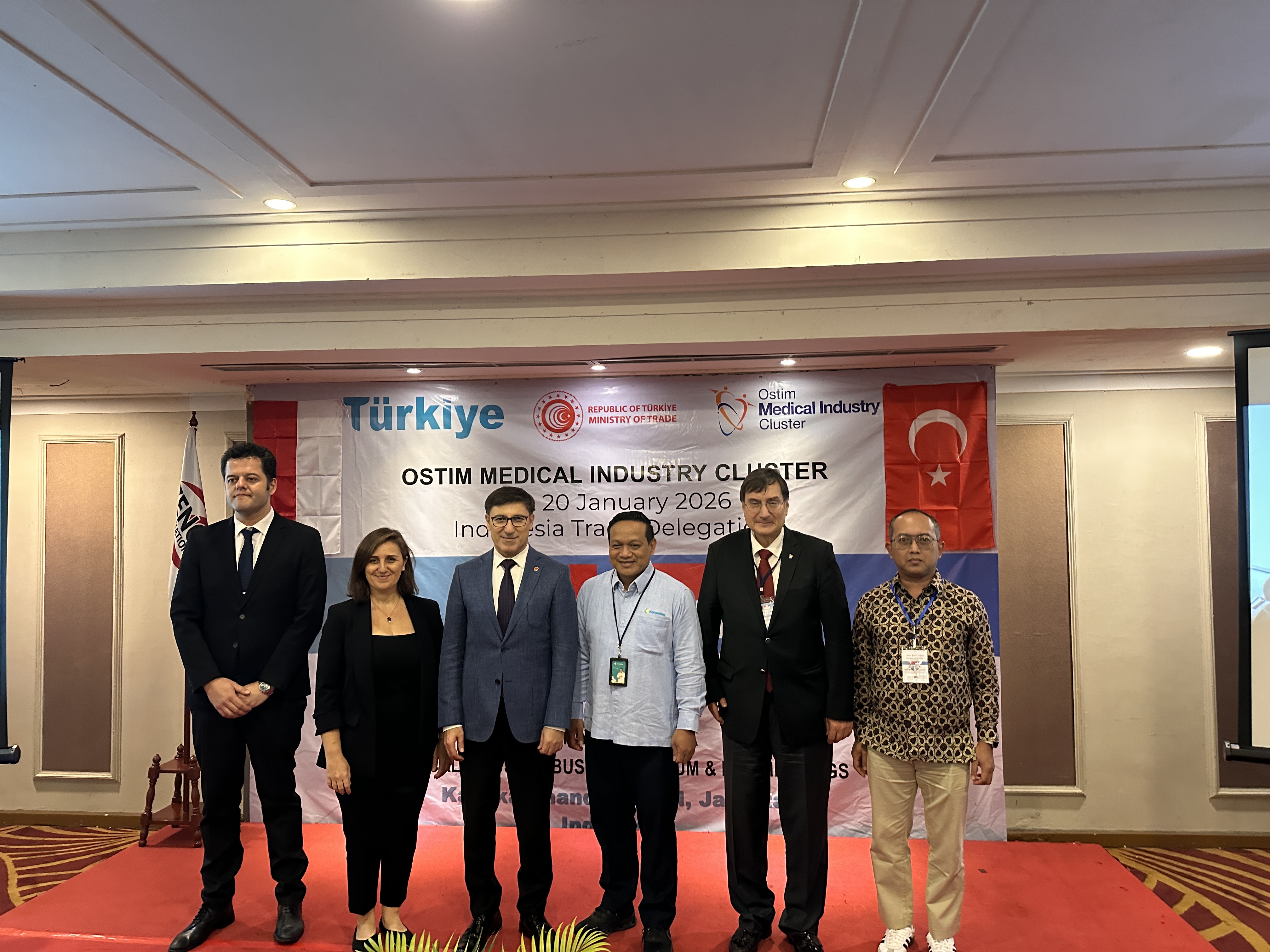 OSTİM Medikal Küme Sektörel Ticaret Heyeti’nin Jakarta’daki B2B Görüşmeleri Başladı