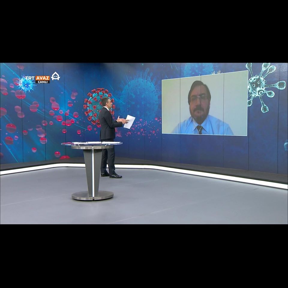 TRT AVAZ- Avrasya Gündemi Programı Konuğu Yönetim Kurulu Başkanımız Fatin Dağçınar!..