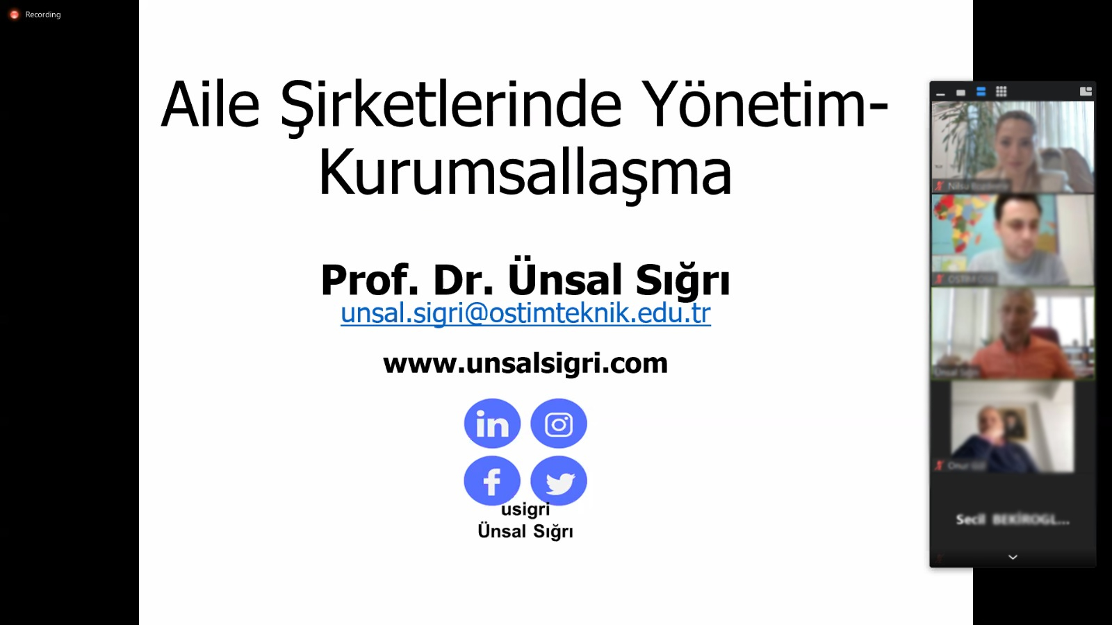 UR-GE Kapsamında Finansal Risk Yönetimi Eğitimi Gerçekleştirdik